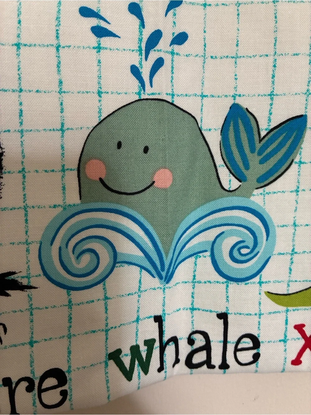 ABC ANIMALS FABRIC CHART